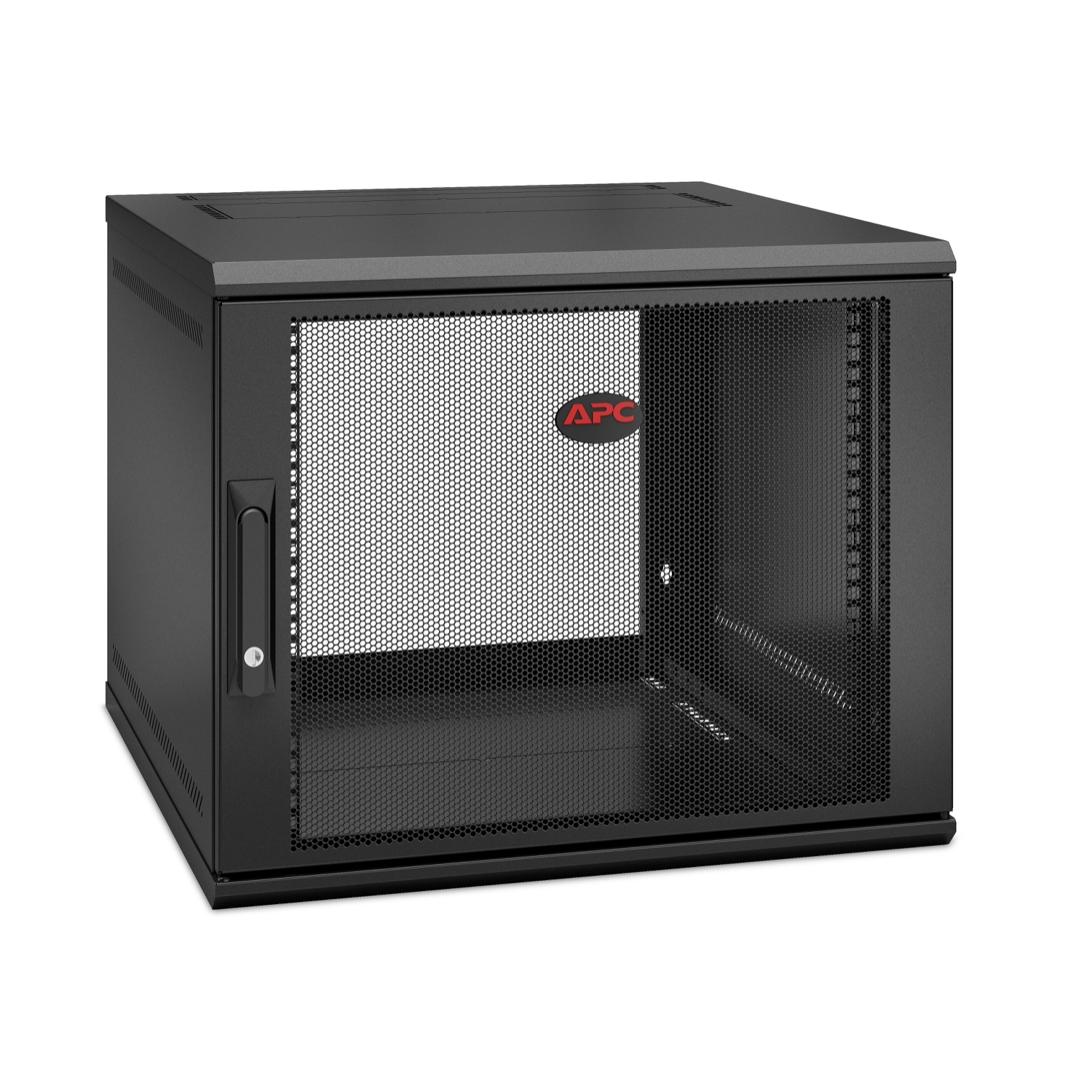 APC NetShelter WX AR109SH6 - Geh�use - geeignet f�r Wandmontage - Schwarz - 9U - 48.3 cm (19)