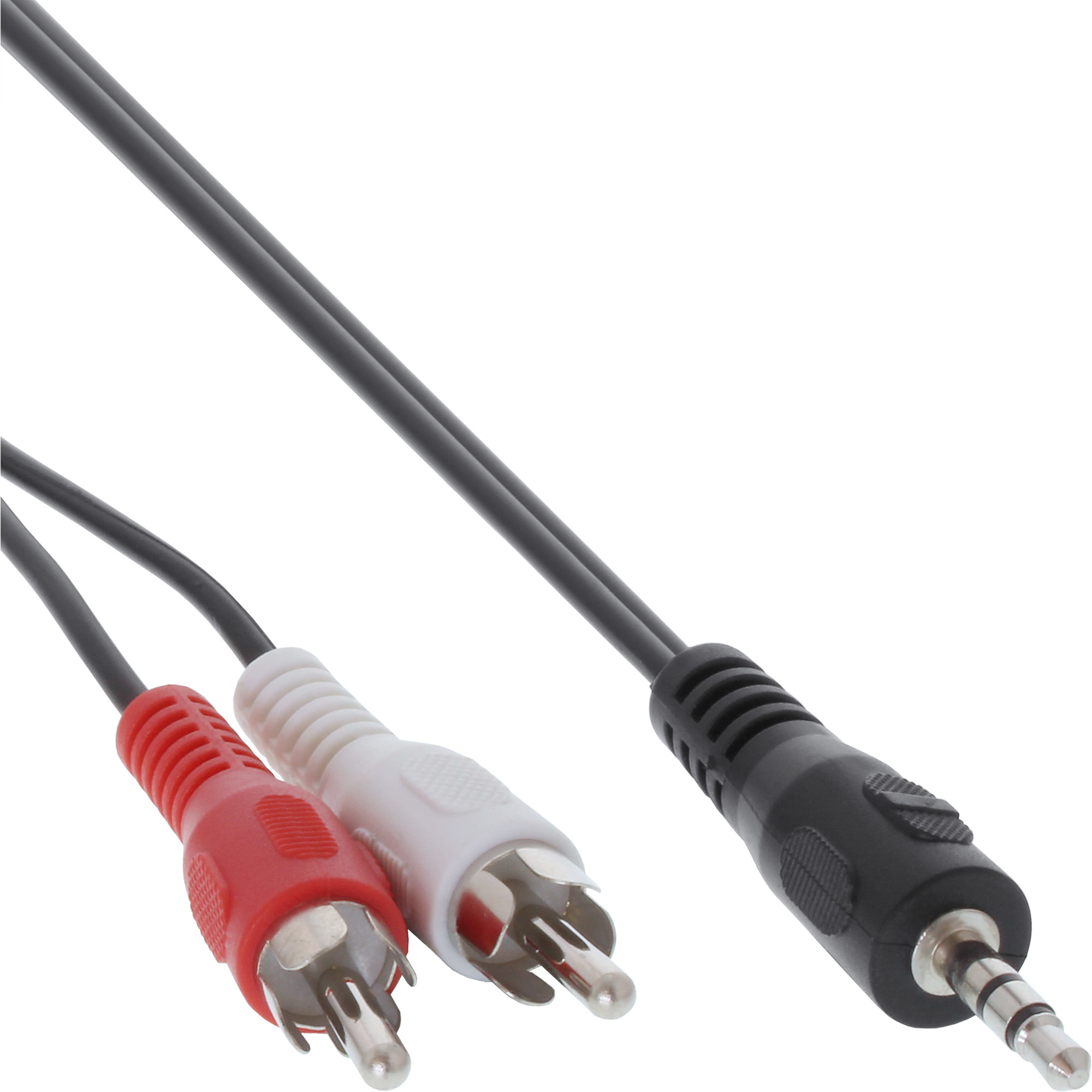 InLine Audiokabel - RCA x 2 (M) bis Stereo Mini-Klinkenstecker (M)