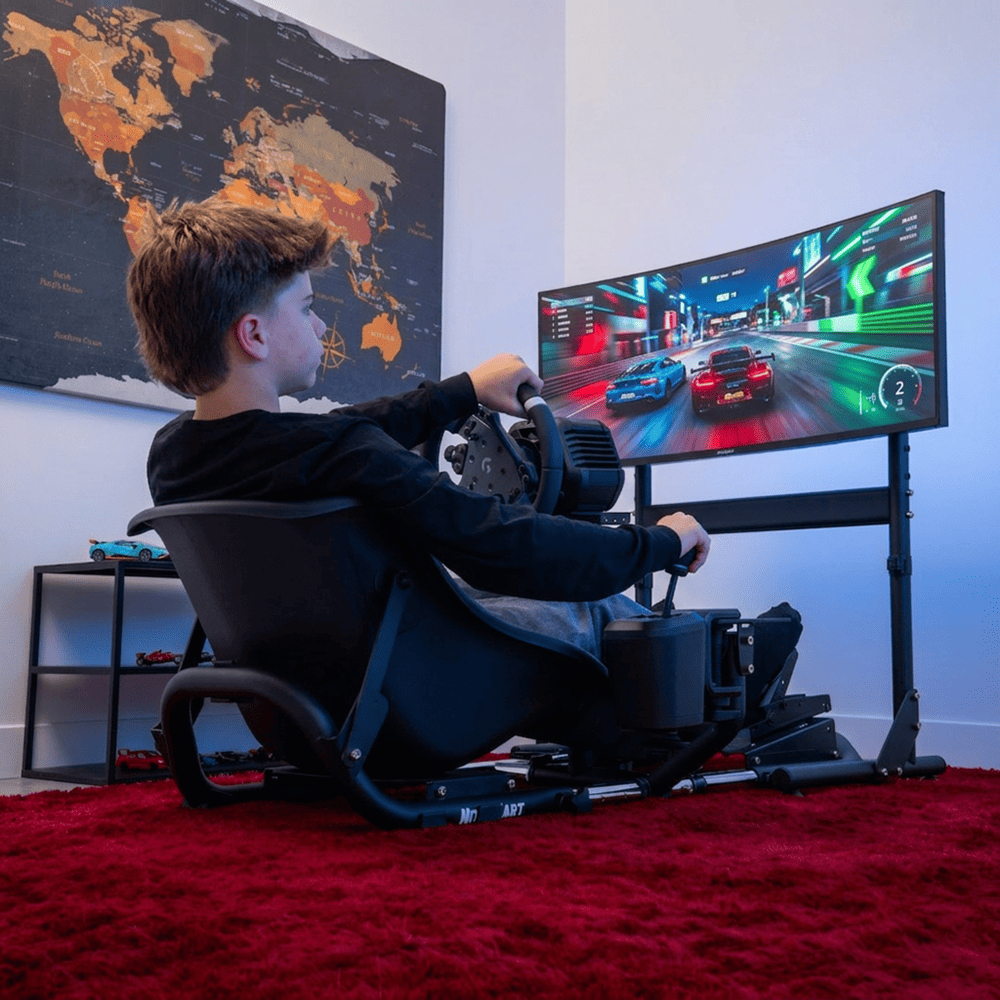 Oplite 104320 Supporto per monitor di simulazione volo/corsa
