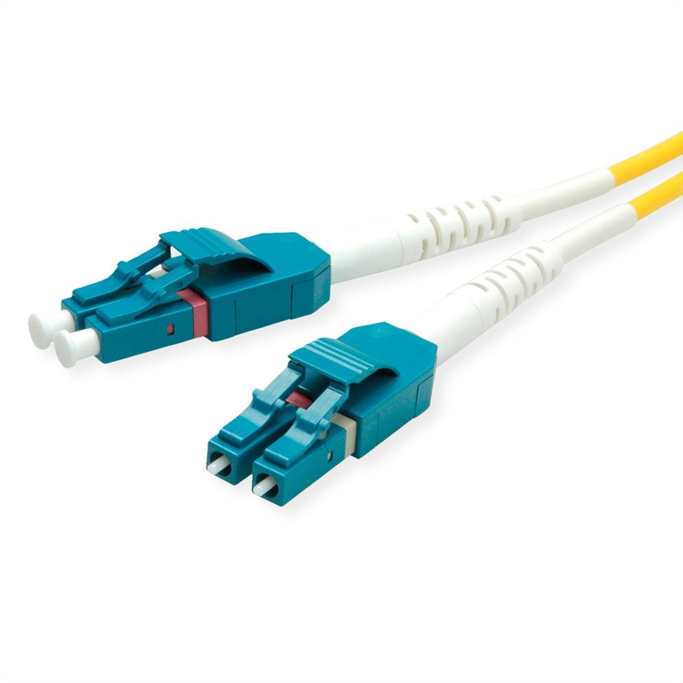 Secomp 21.15.8784 c�ble de fibre optique 7 m 2x LC OS2 Jaune