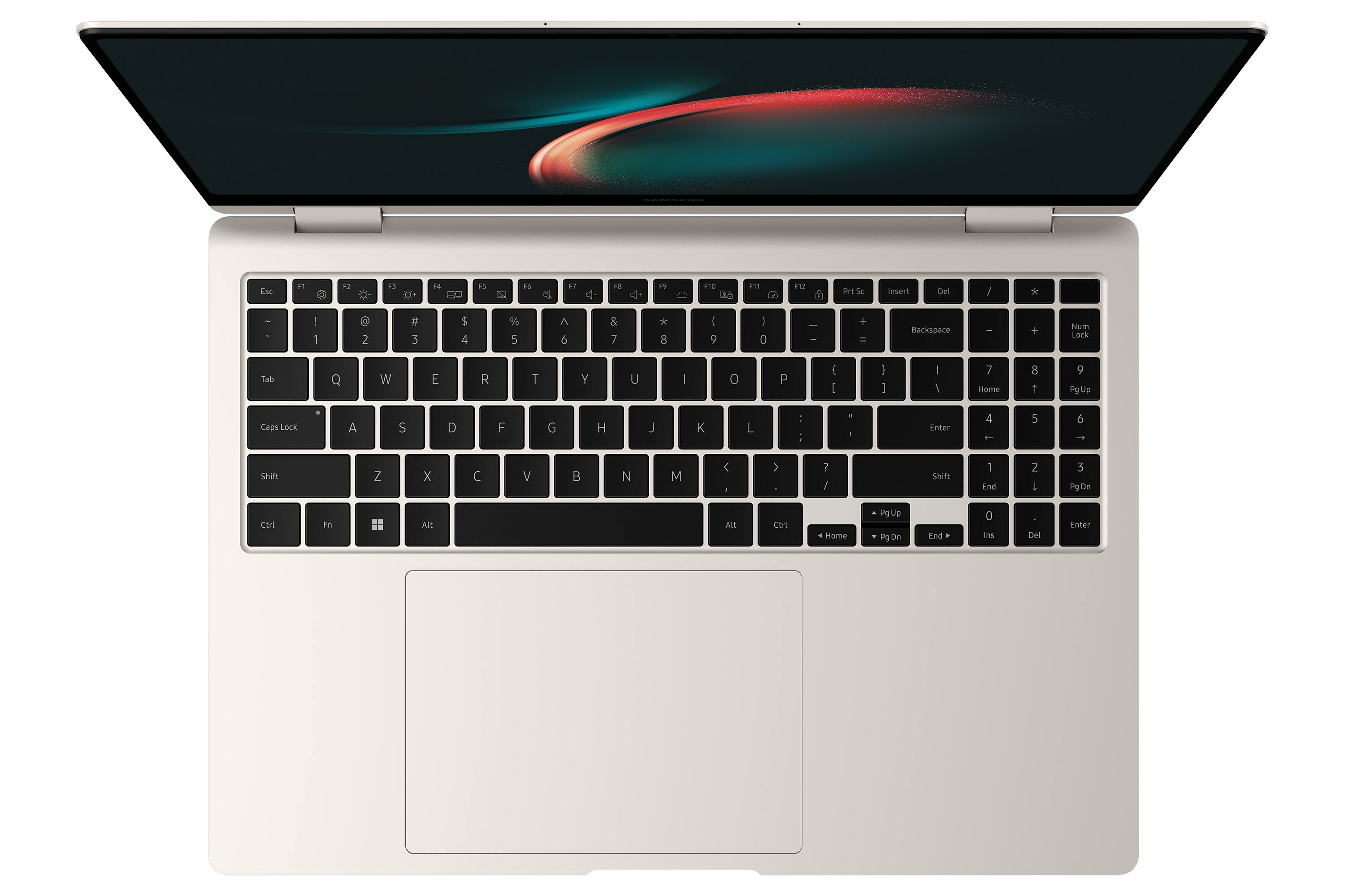 Samsung Galaxy Book3 Pro 360 i7-1360P Hybrid (2-in-1) 40.6 cm (16) Touchscreen WQXGA+ Intel Core i7 16 GB LPDDR5-SDRAM 512 GB SSD Wi-Fi 6E (802.11ax) Windows 11 Home Beige