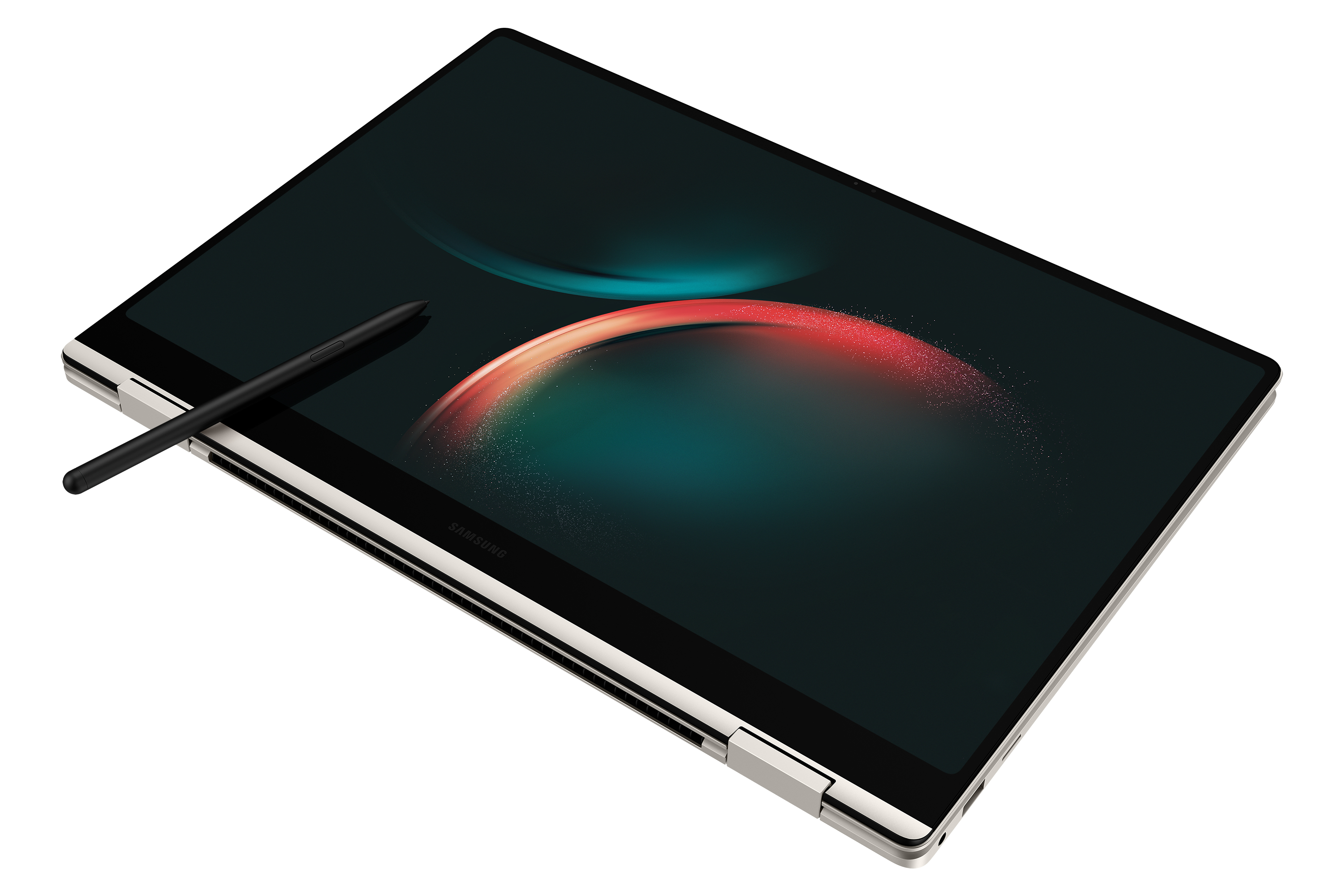 Samsung Galaxy Book3 Pro 360 i7-1360P Hybrid (2-in-1) 40.6 cm (16) Touchscreen WQXGA+ Intel Core i7 16 GB LPDDR5-SDRAM 512 GB SSD Wi-Fi 6E (802.11ax) Windows 11 Home Beige