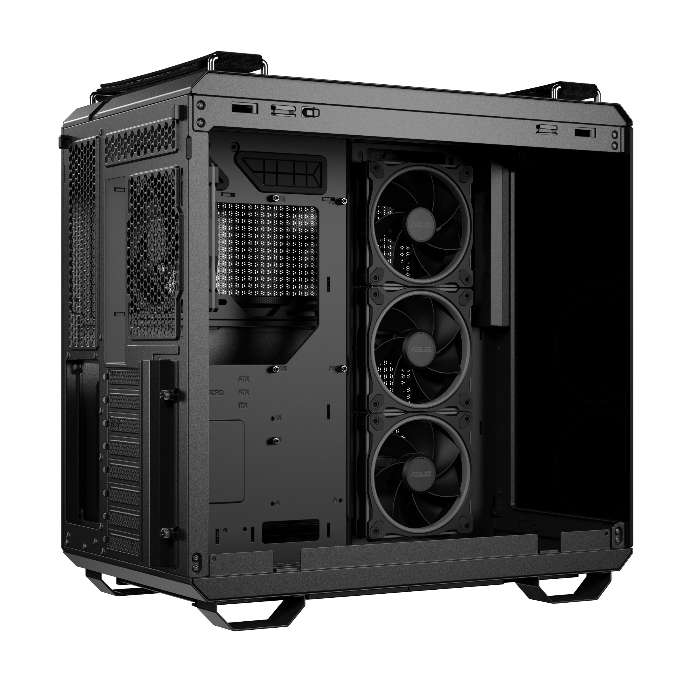 ASUS TUF GAMING GT502 Horizon TG ARGB Black Midi Tower Negro