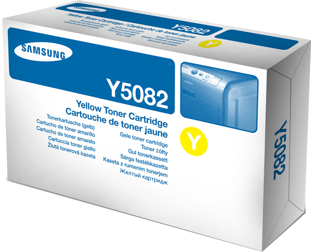 Samsung CLT-Y5082S Yellow Toner Cartridge