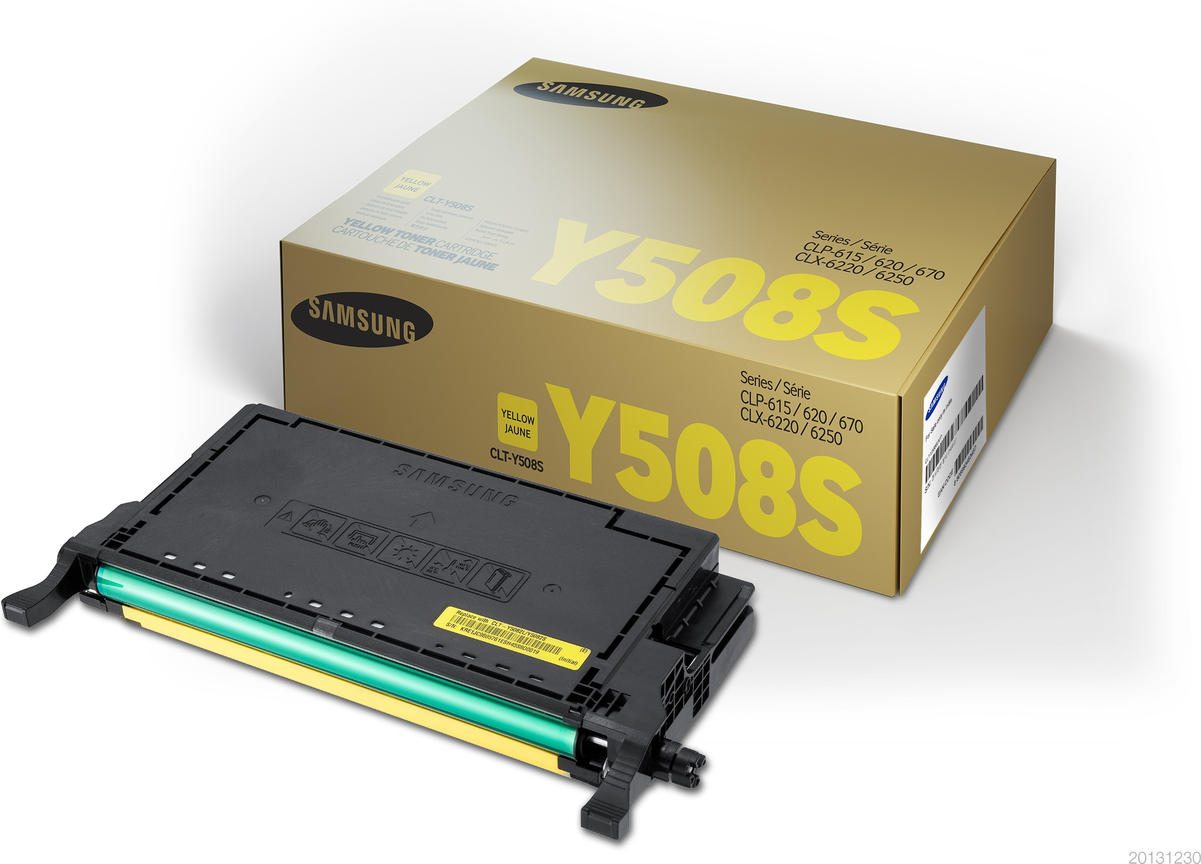 Samsung CLT-Y5082S Yellow Toner Cartridge