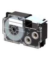 Casio XR-24X1 ruban d�tiquette Noir sur transparent