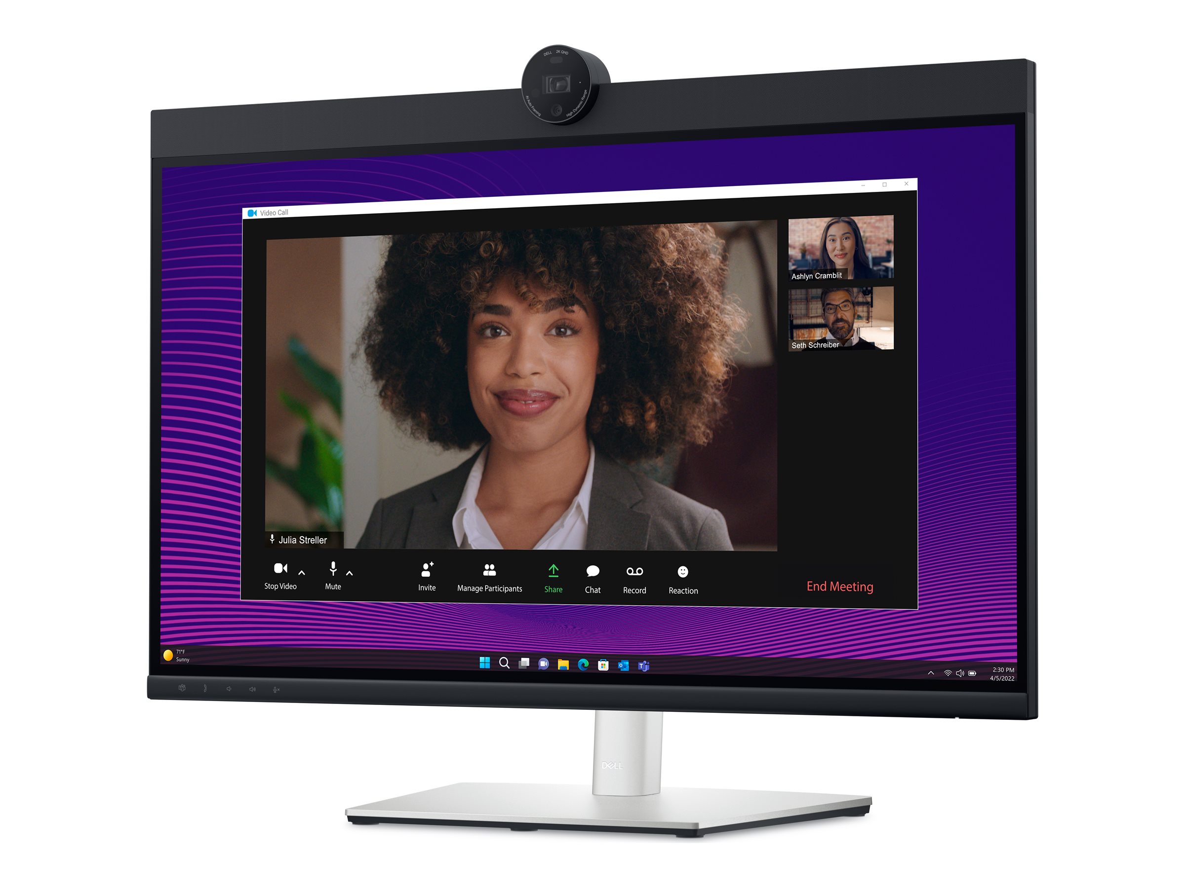 Dell 27 Video Conferencing Monitor P2724DEB - LED-Monitor - 68.6 cm (27)
