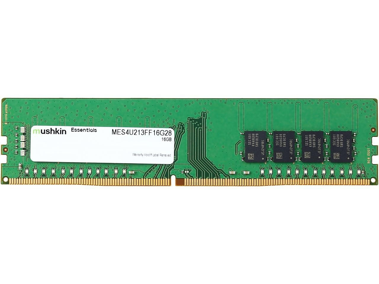 Mushkin Essentials - DDR4 - Modul - 16 GB - DIMM 288-PIN