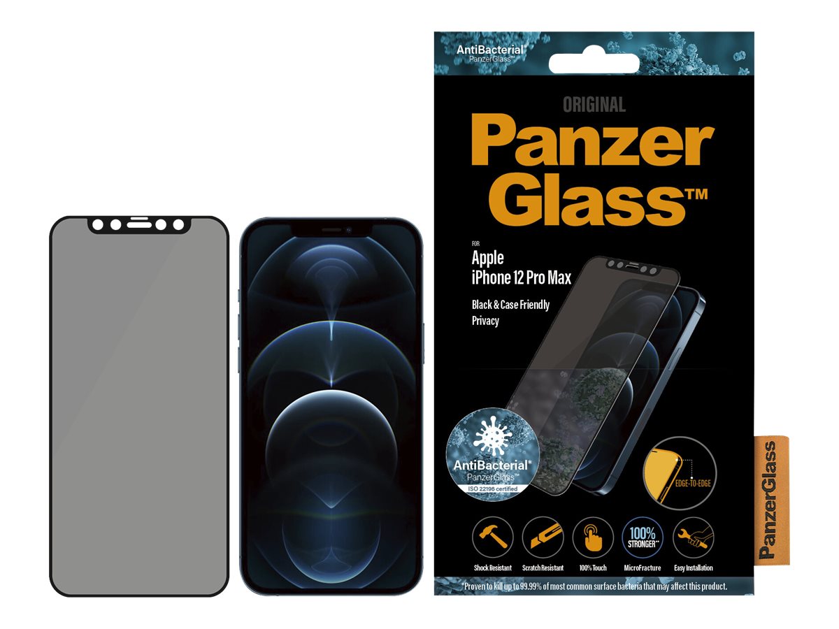PanzerGlass P2712 cran et protection arrire de tlphones portables Protection dcran transparent Apple 1 pice(s)