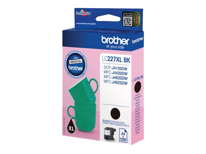Brother LC227XLBKBP cartuccia dinchiostro 1 pz Originale Nero