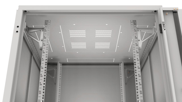 EFB Elektronik PRO-3368GR.G1SV armario rack 33U Rack o bastidor independiente Gris