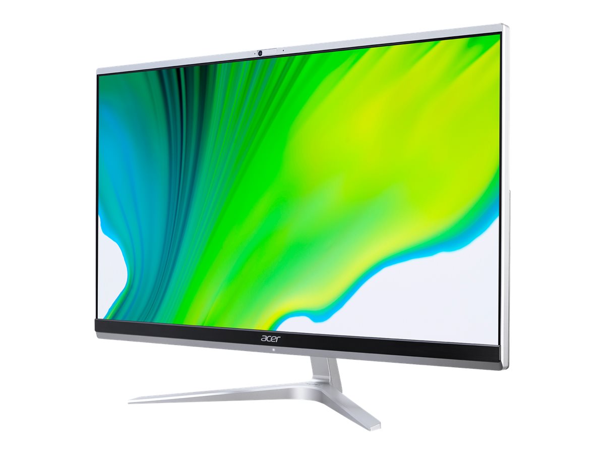 Acer Aspire C24-1651 Intel� Core i5 60,5 cm (23.8) 1920 x 1080 Pixeles 8 GB DDR3L-SDRAM 512 GB SSD PC todo en uno NVIDIA GeForce MX330 Windows 11 Home Wi-Fi 6 (802.11ax) Plata