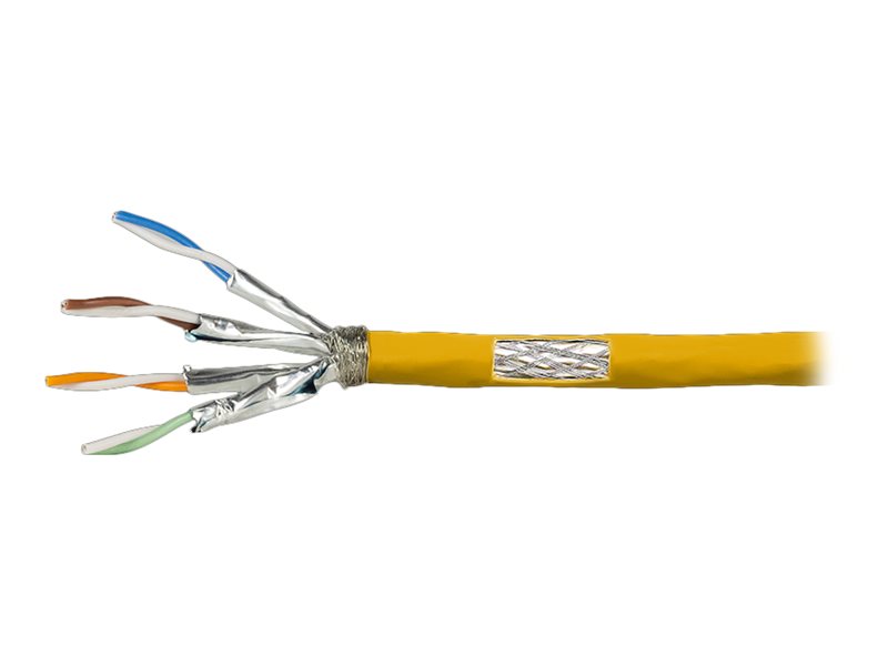 LogiLink CPV0070 cable de red Amarillo 100 m Cat7a S/FTP (S-STP)