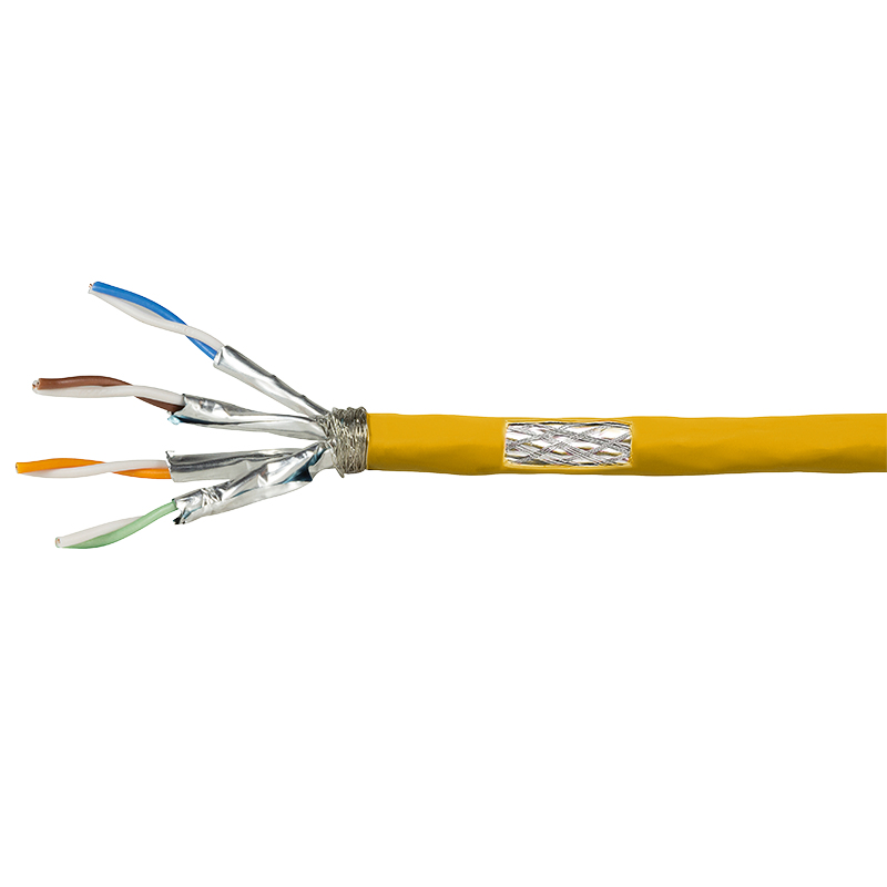 LogiLink CPV0070 cable de red Amarillo 100 m Cat7a S/FTP (S-STP)