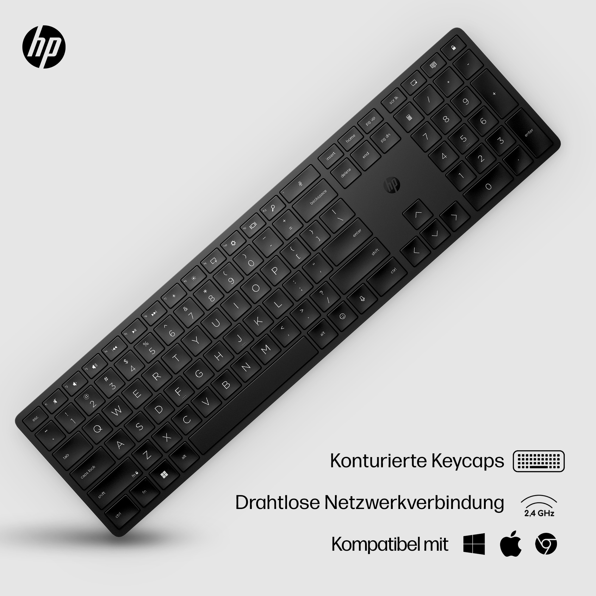 HP 450 Wireless BLK Programmab