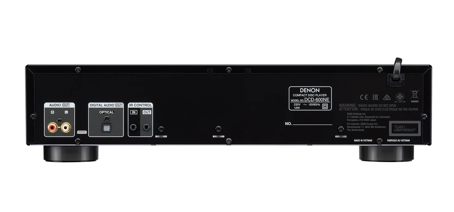 Denon DCD-DCD-600NE - CD-Player - Schwarz