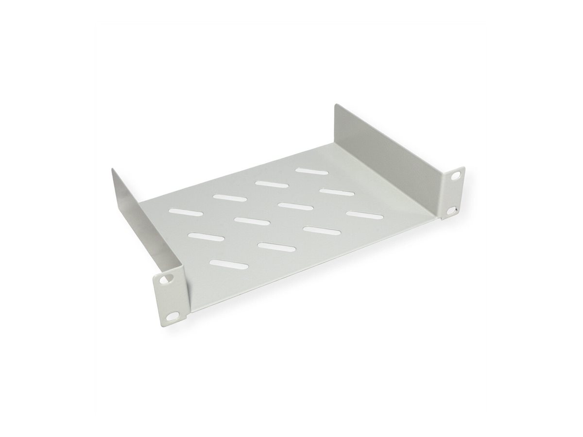 ROLINE Rack - Regal - 150 mm tief - RAL 7035, Hellgrau - 1U - 48.3 cm (10)