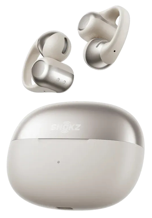 SHOKZ E310GY auricular y casco Auriculares Inal�mbrico gancho de oreja Llamadas/M�sica/Deporte/Uso diario Gris