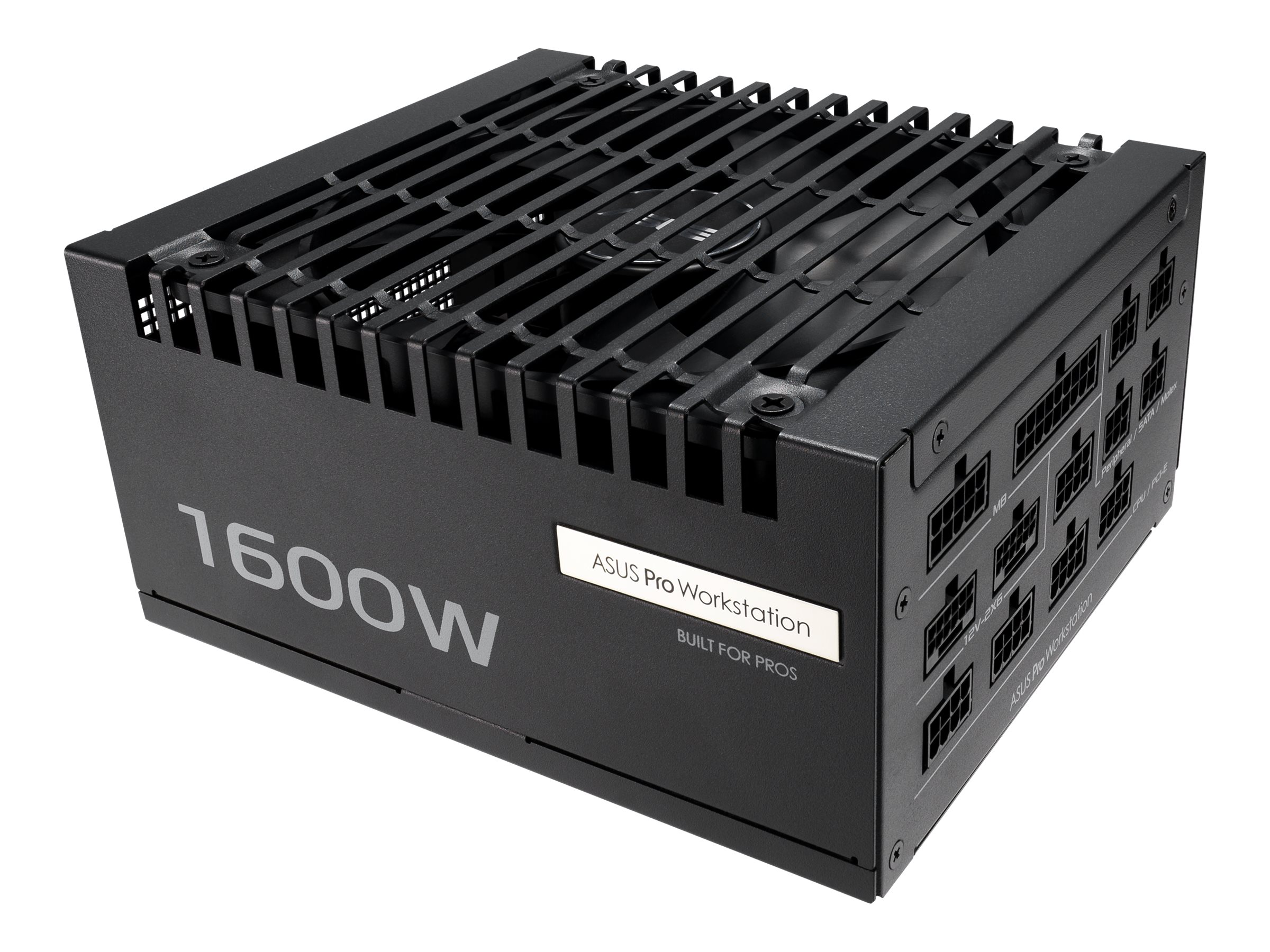 ASUS Pro WS 1600W Platinum unidad de fuente de alimentaci�n 20+4 pin ATX ATX Negro