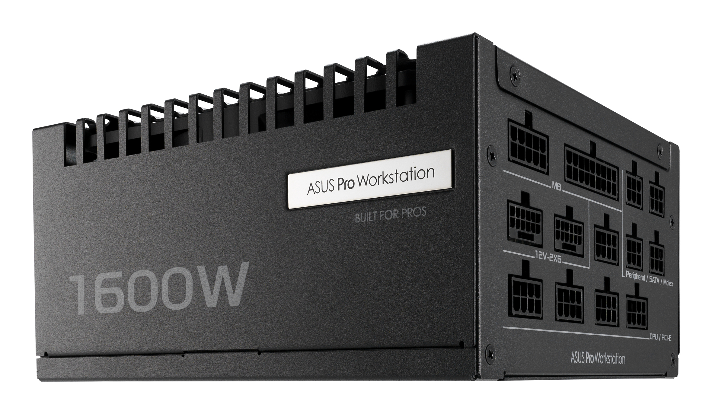 ASUS Pro WS 1600W Platinum unit� dalimentation d�nergie 20+4 pin ATX ATX Noir