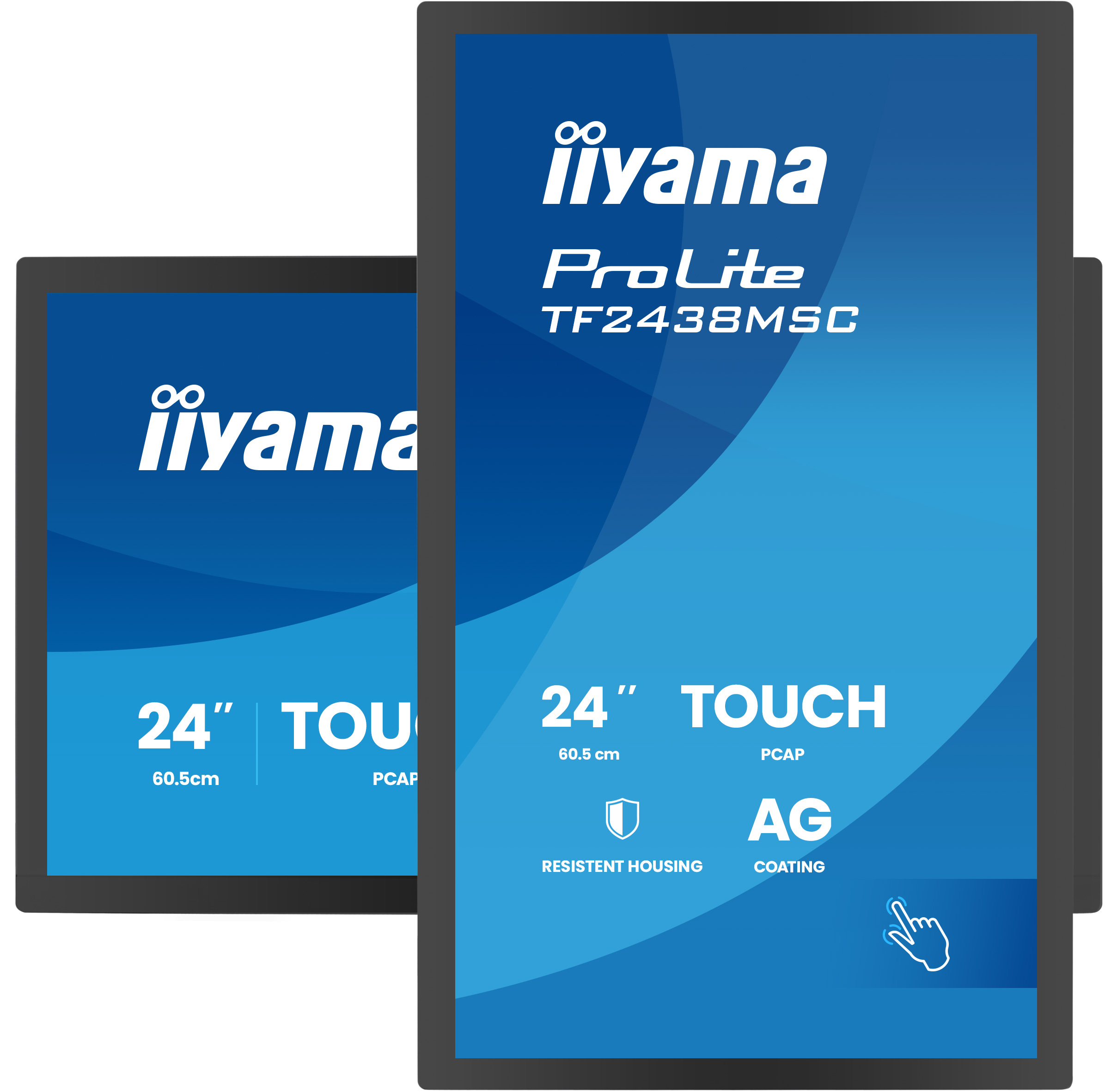 iiyama TF2438MSC-B2 panel de control t�ctil 60,5 cm (23.8) 1920 x 1080 Pixeles