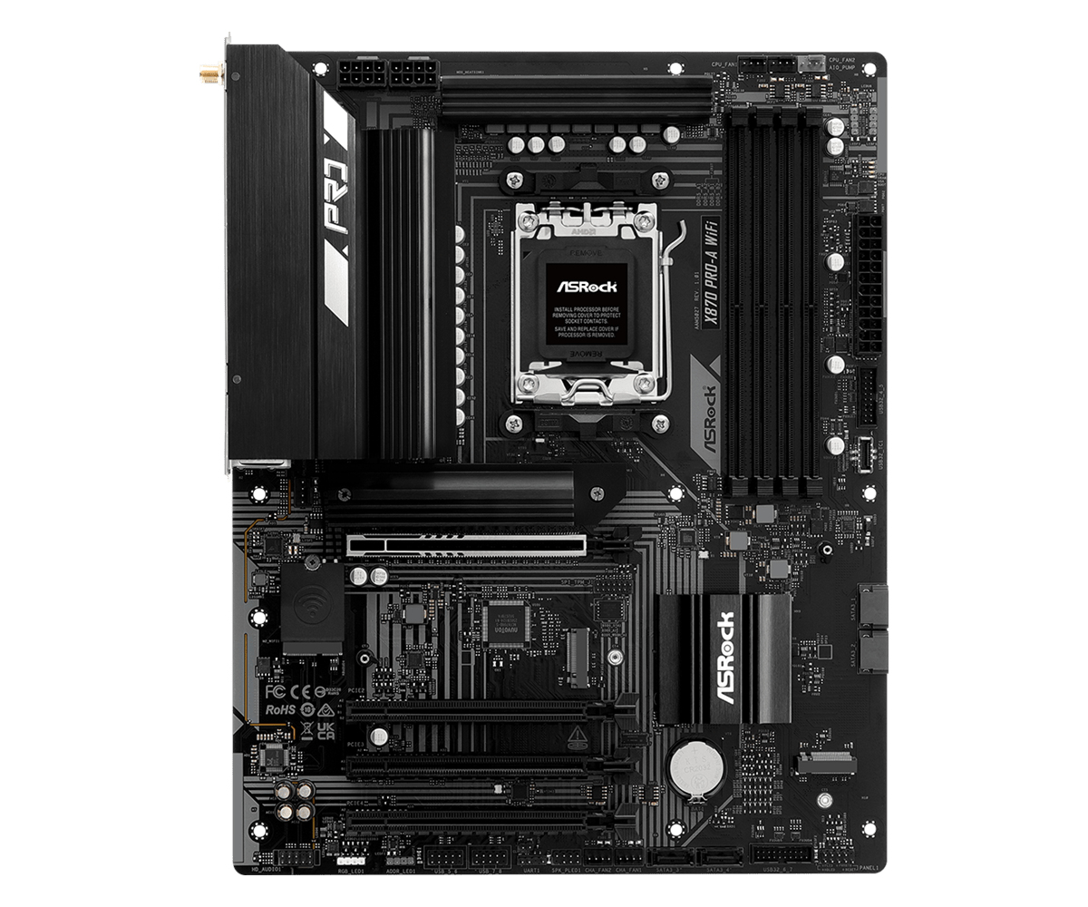 Asrock X870 Pro-A WiFi AMD X870 Emplacement AM5 ATX