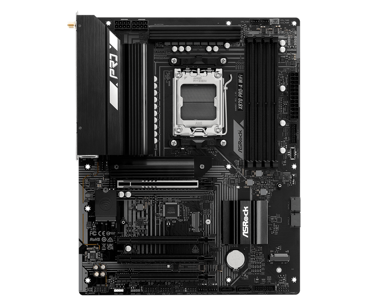 Asrock X870 Pro-A WiFi AMD X870 Emplacement AM5 ATX