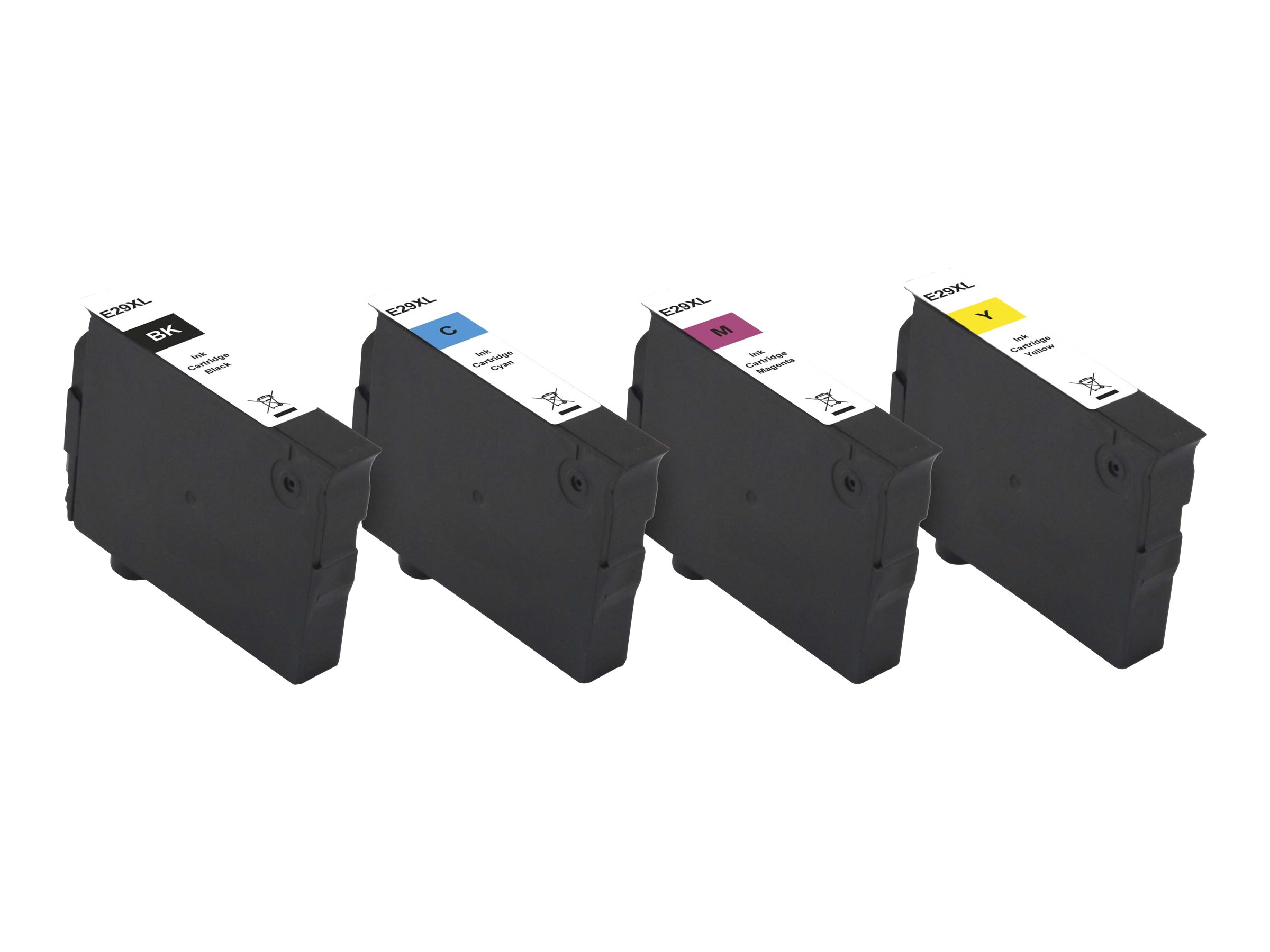 Peach PI200-413 cartouche dencre 4 pice(s) Compatible Noir, Cyan, Magenta, Jaune