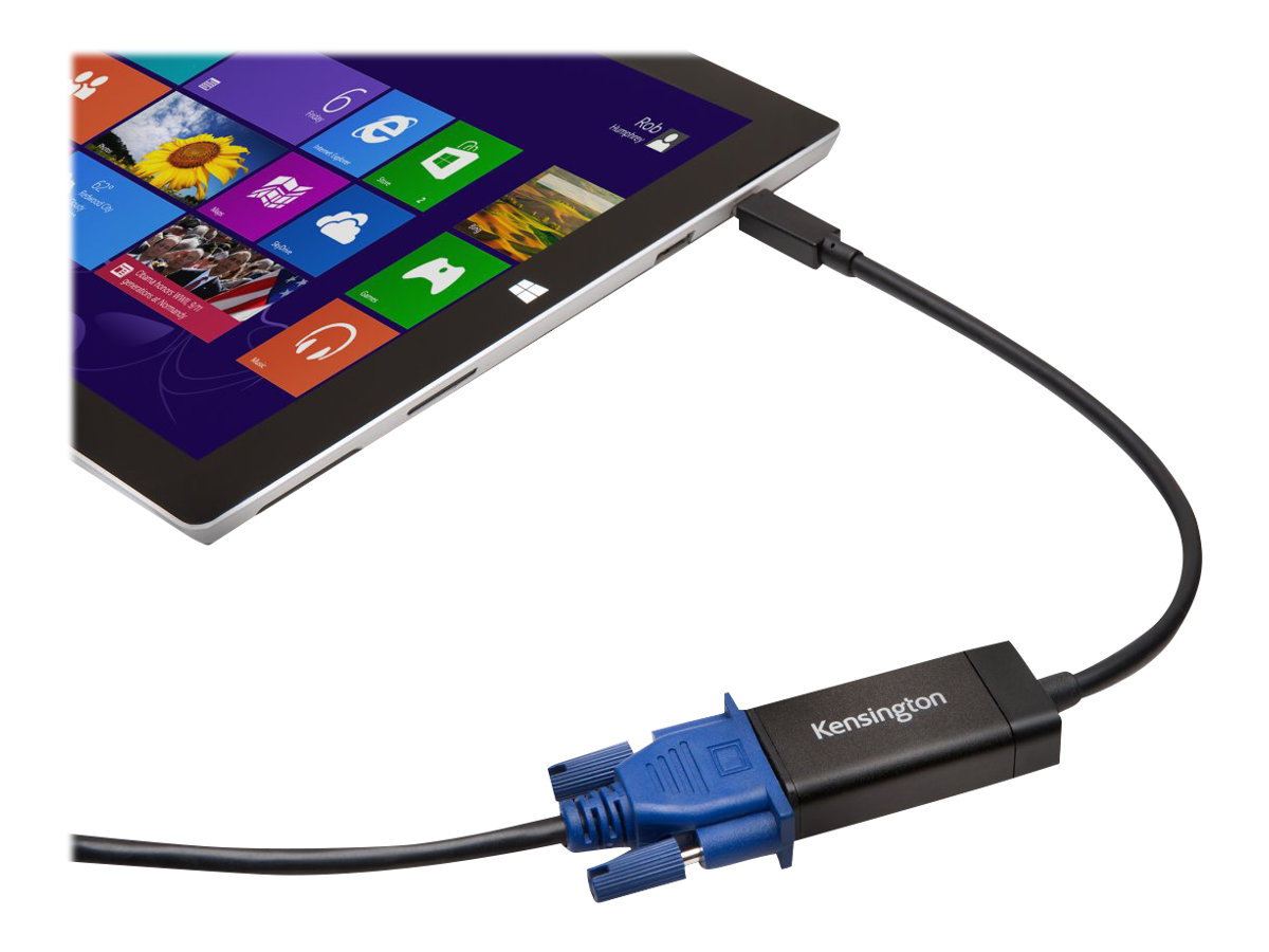 Kensington Adaptador de vdeo Mini Display Port a VGA VM1000