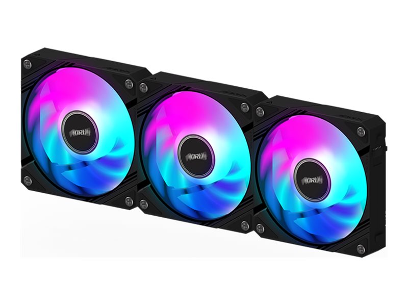 GIGABYTE AORUS EZ CHAIN FAN 120 (3-Pack) Scheda madre Ventilatore 12 cm Nero 3 pz