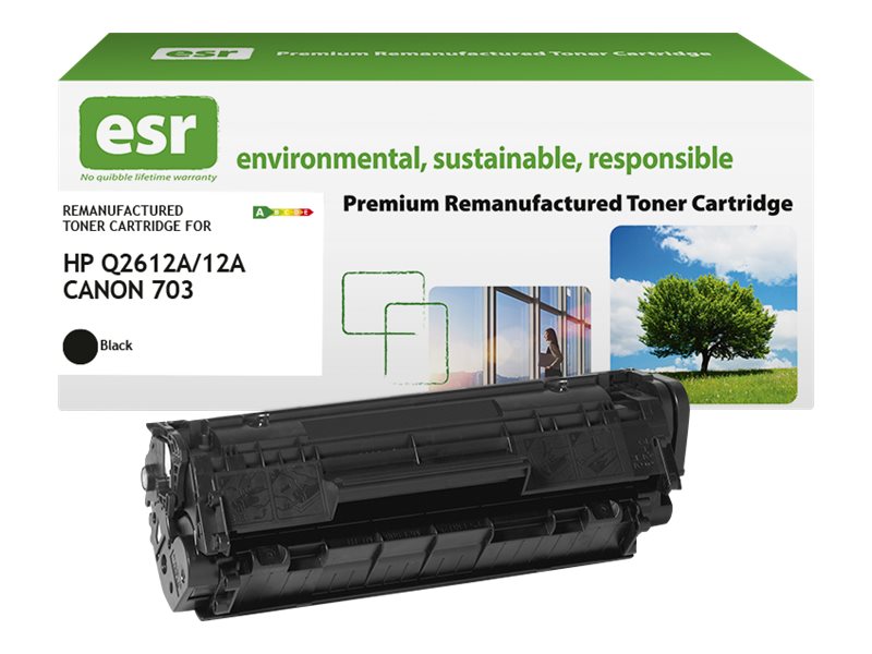 Armor ESR - Schwarz - kompatibel - Karton - Tonerpatrone (Alternative zu: HP Q2612A)