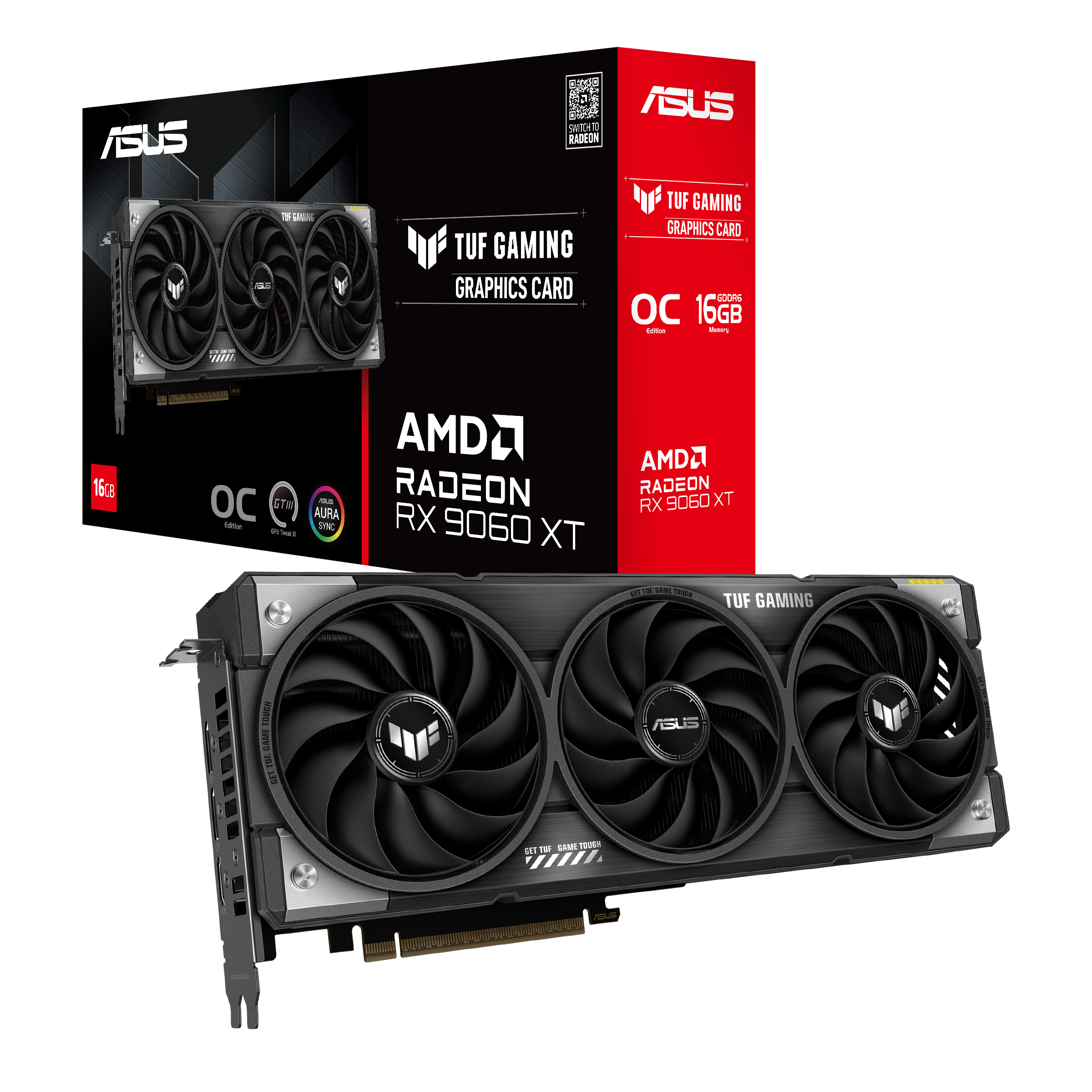 ASUS TUF-RX9060XT-O16GGAMING