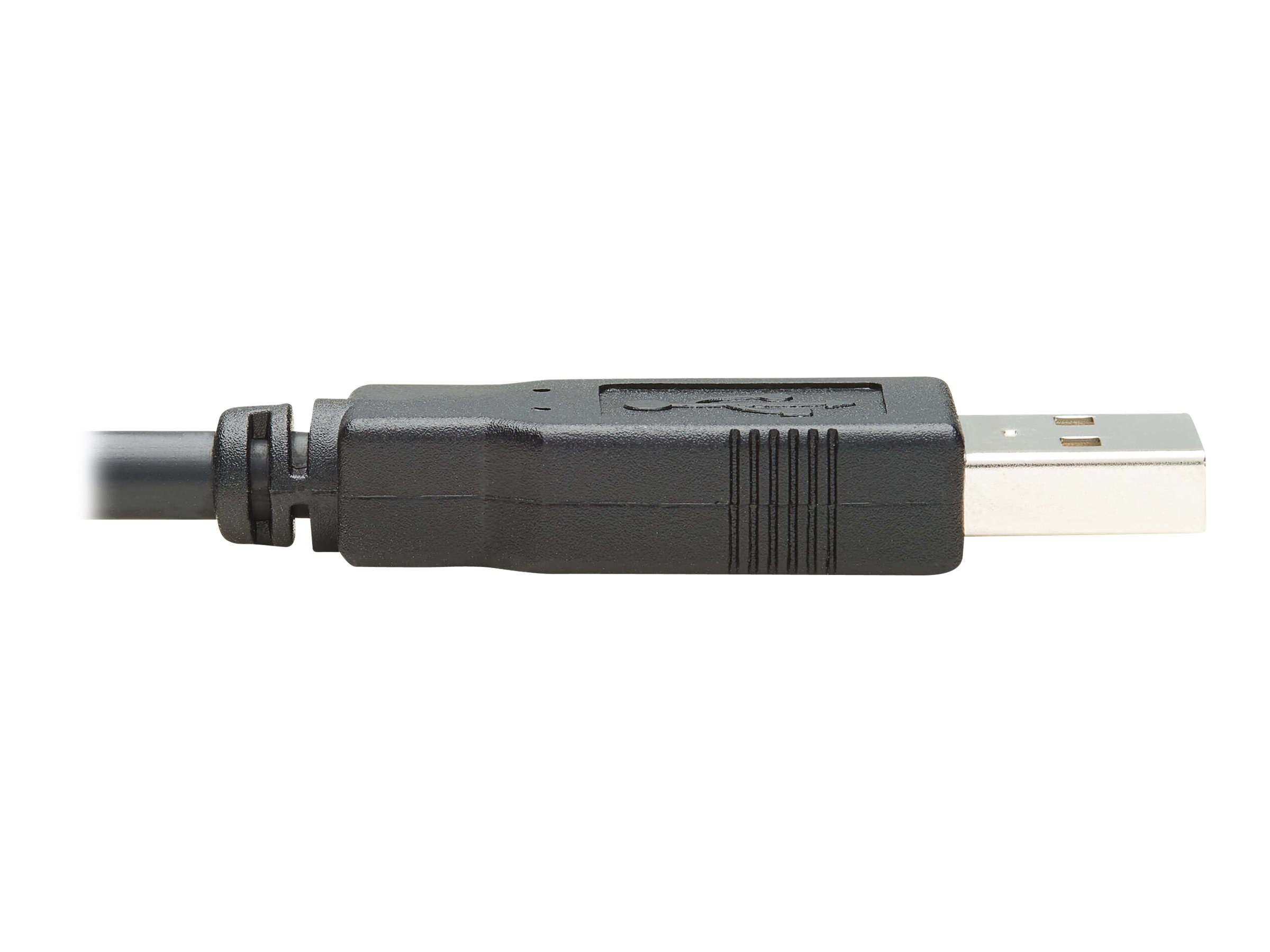 Tripp USB Type-A to RJ45 Rollover Console Cable, M/M, Black - 10 ft. - Kabel seriell - USB (M)