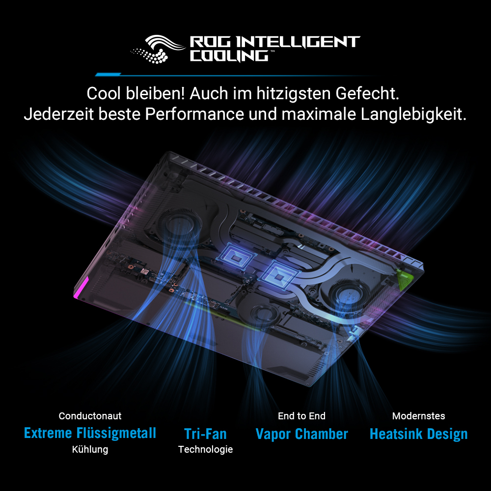 ASUS ROG Strix G16 G614FM-RV027W AMD Ryzen 9 9955HX Port�til 40,6 cm (16) WUXGA 16 GB DDR5-SDRAM 1 TB SSD NVIDIA GeForce RTX 5060 Wi-Fi 6E (802.11ax) Windows 11 Home Alem�n Gris