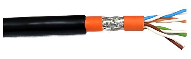 EFB Elektronik 99733.500-CPR cble de rseau Noir 500 m Cat7 S/FTP (S-STP)