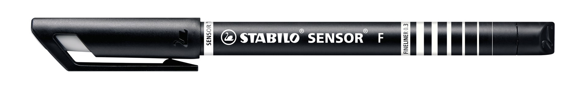 STABILO SENSOR - Fineliner - Schwarz - 0.3 mm
