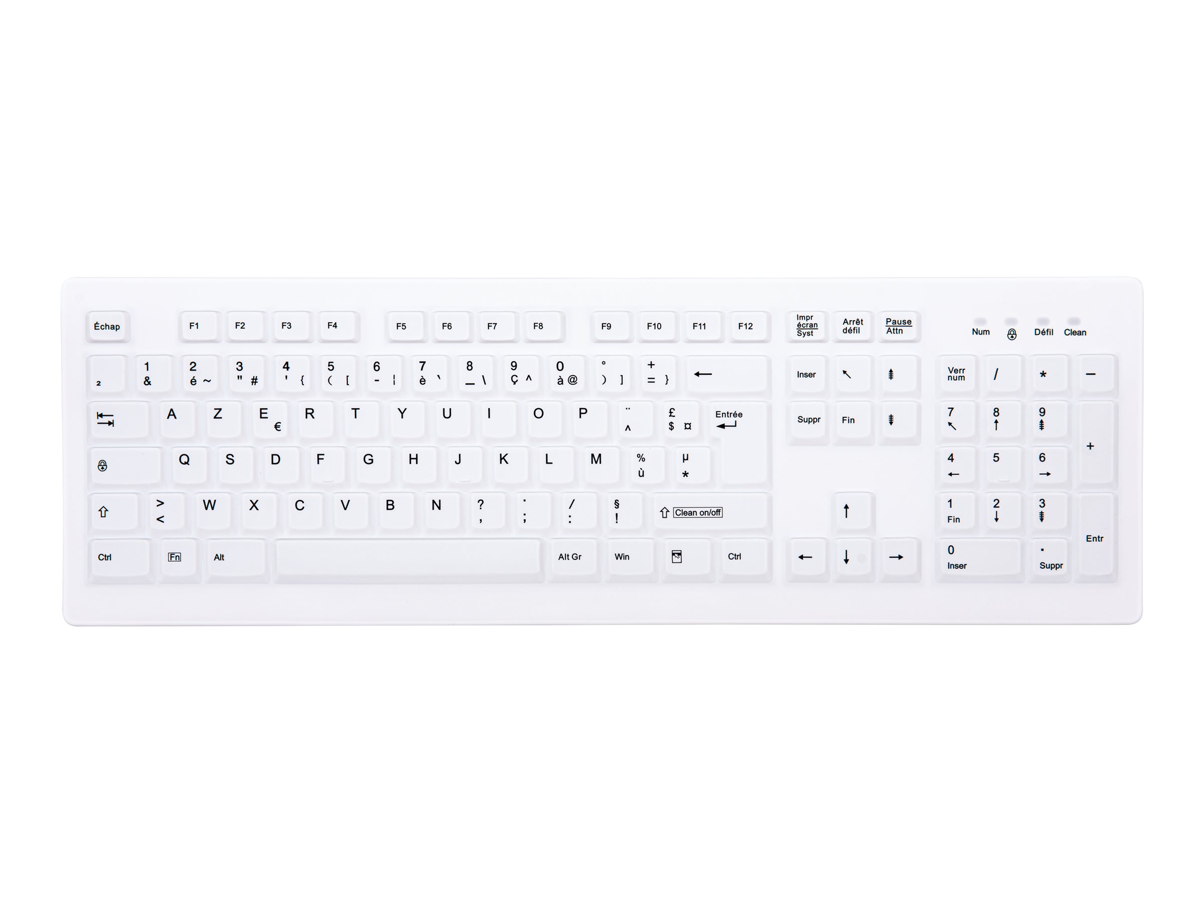 Contour Active Key ClassicClean AK-C8100 - Tastatur-Abdeckung