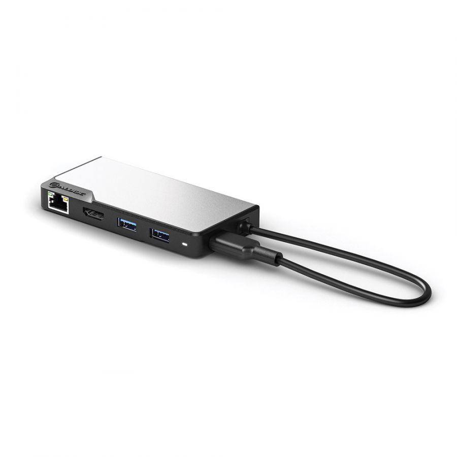 Alogic USB-C Fusion MAX 6-in-1 Hub V2 - Dockingstation