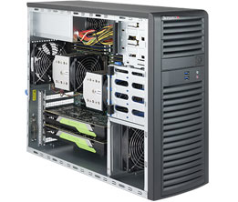 Supermicro SuperWorkstation 7039A-i Intel C621 LGA 3647 (Socket P) Black