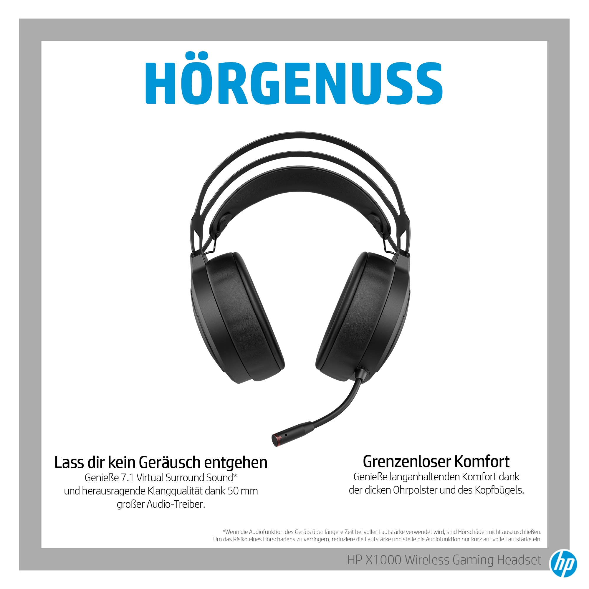HP SOMBRA BLACK HEADSET