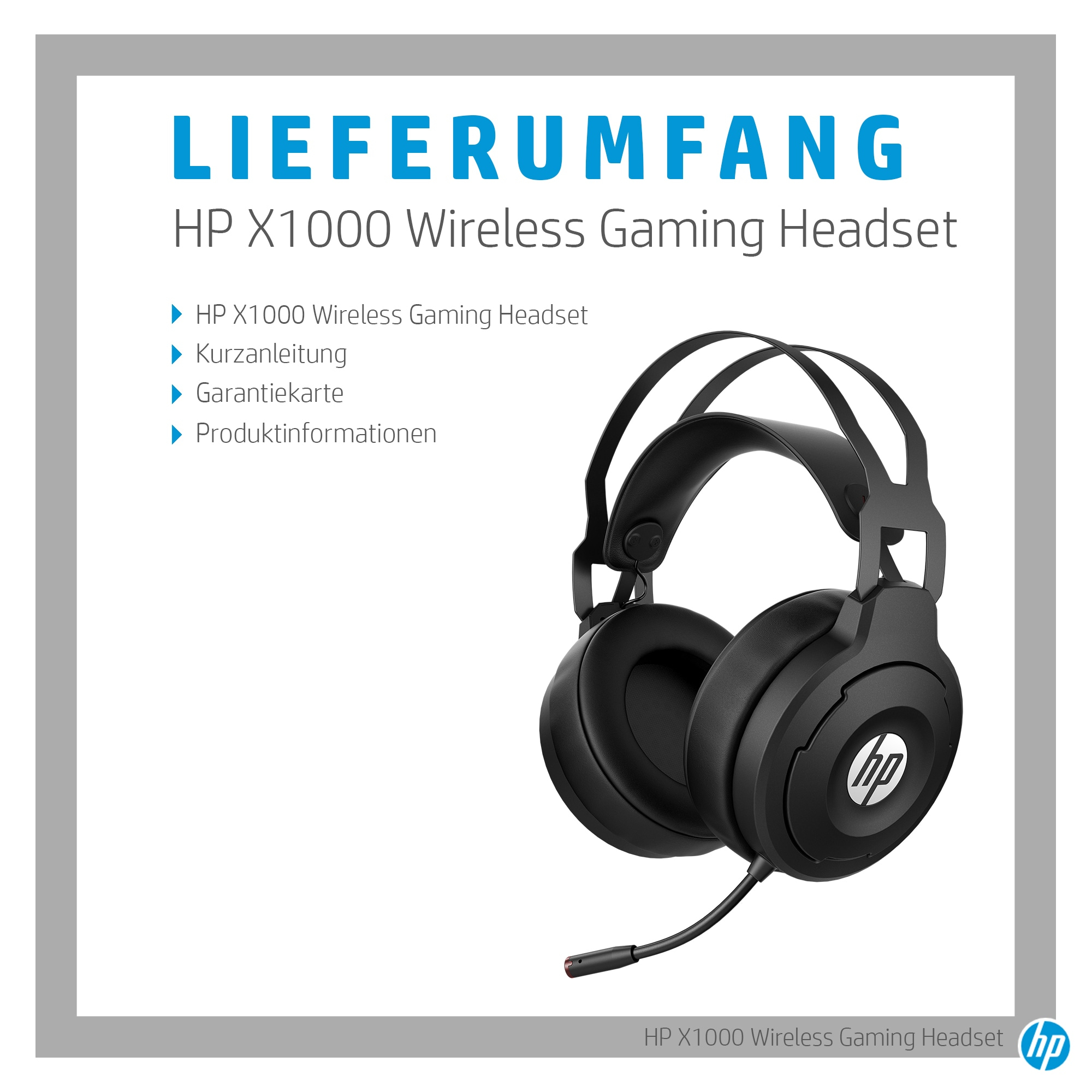 HP SOMBRA BLACK HEADSET