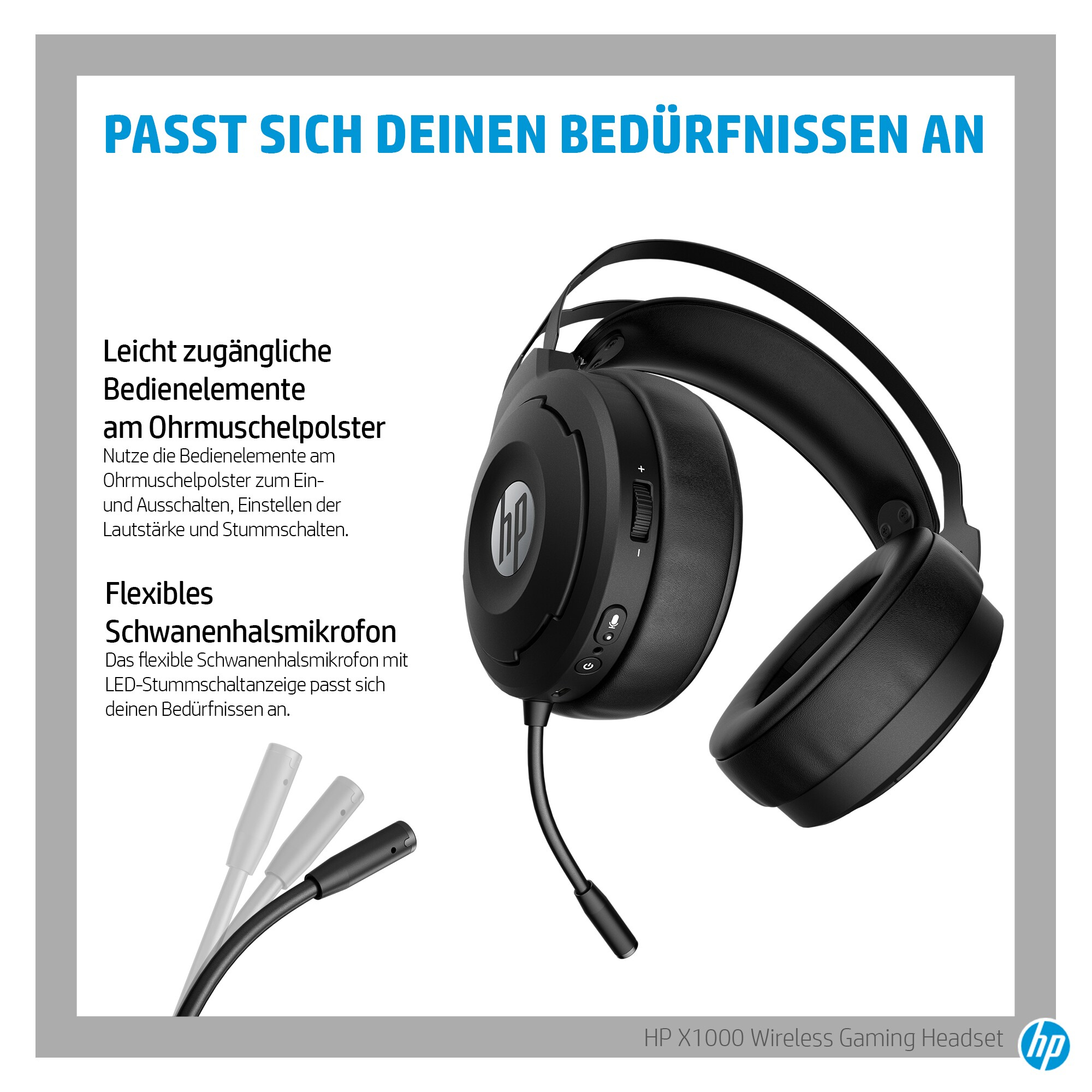 HP SOMBRA BLACK HEADSET