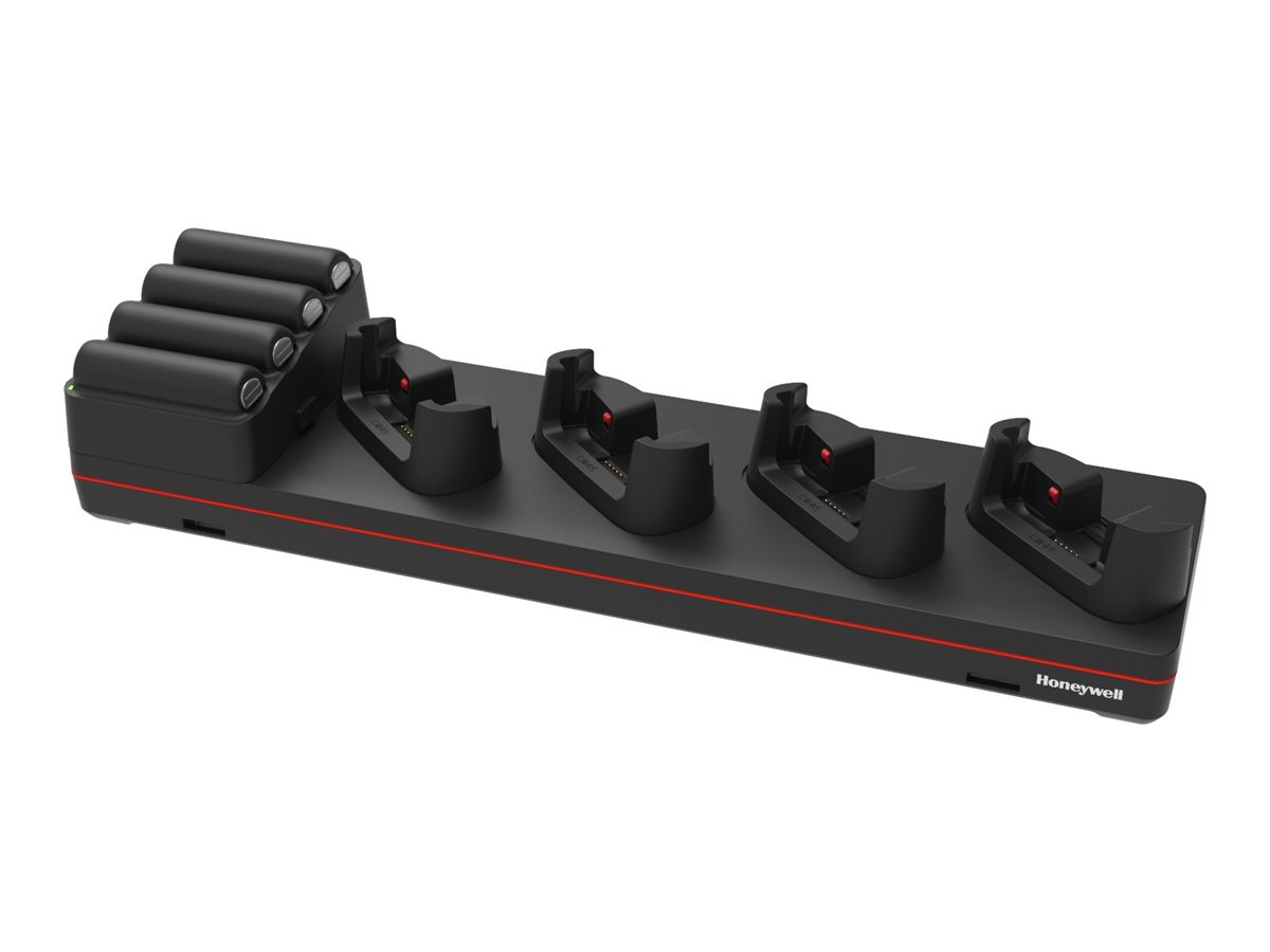 HONEYWELL 5 bay charge base charges 4 CW45 computers and four batteries in the 5th