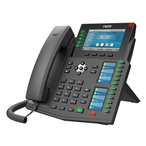 Fanvil X6U IP phone Black 20 lines LCD Wi-Fi