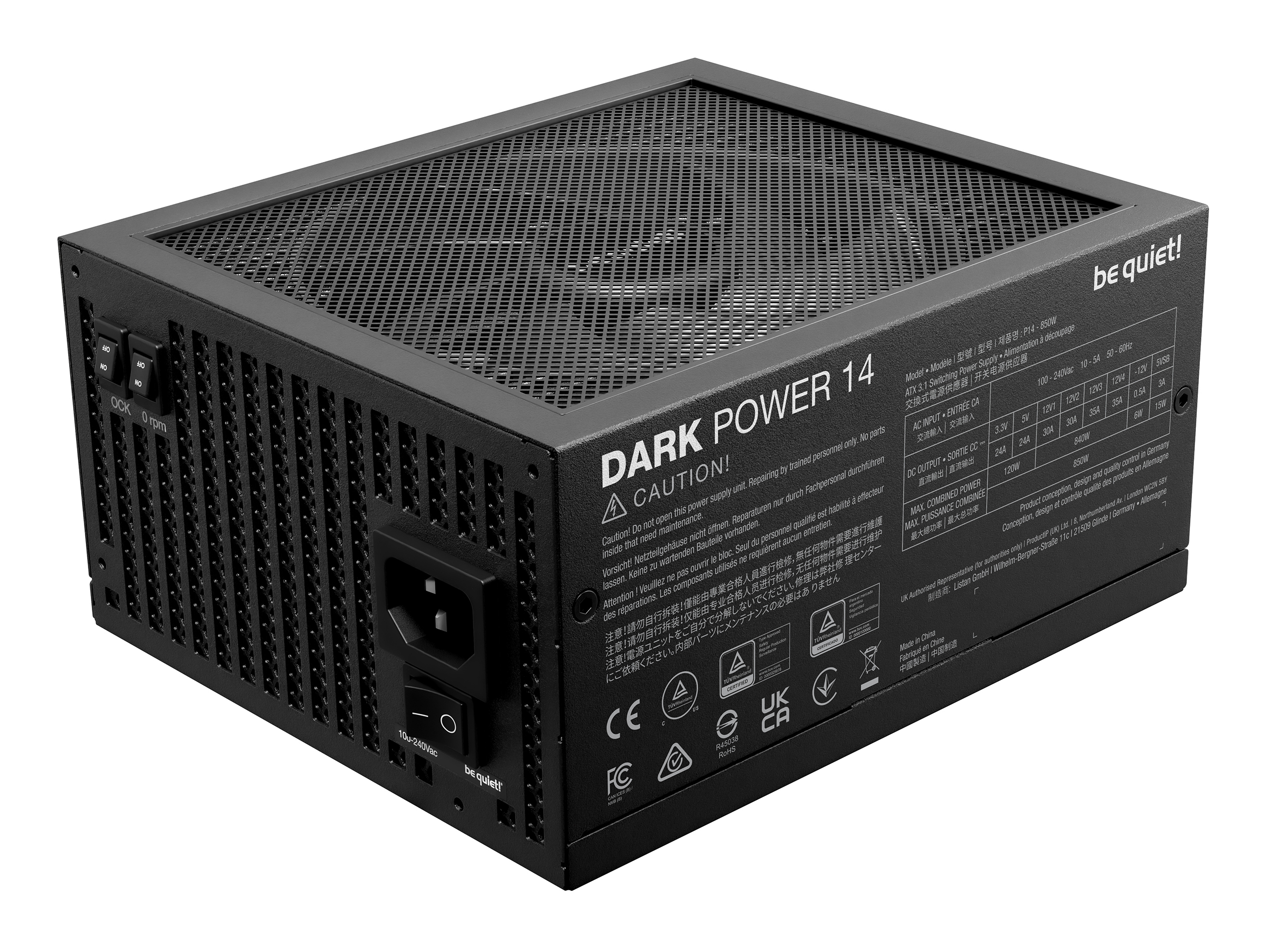 Be Quiet! Dark Power 14 - Netzteil (intern)