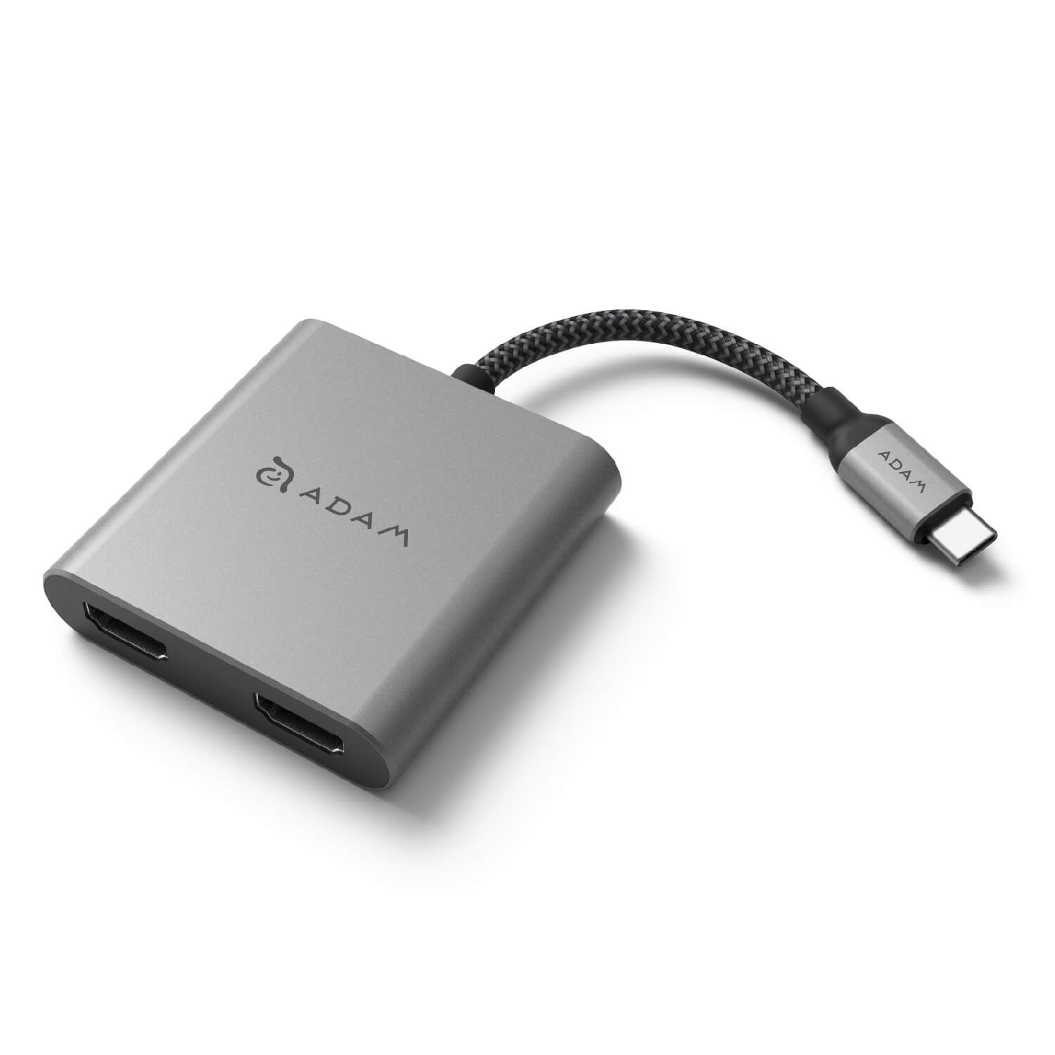 Adam Elements CASA Hub H2 - USB-C to Dual HDMI grey