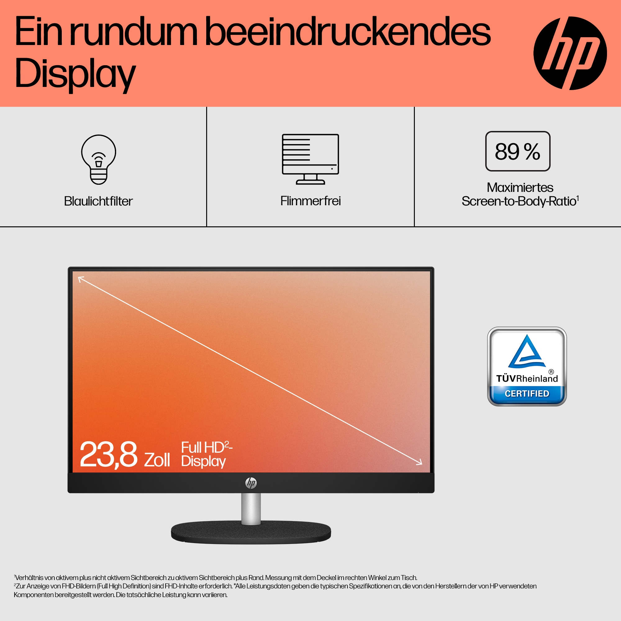 HP HP 24-cr0009ng All-in-One-PC 60.5 cm 23.8 Zoll