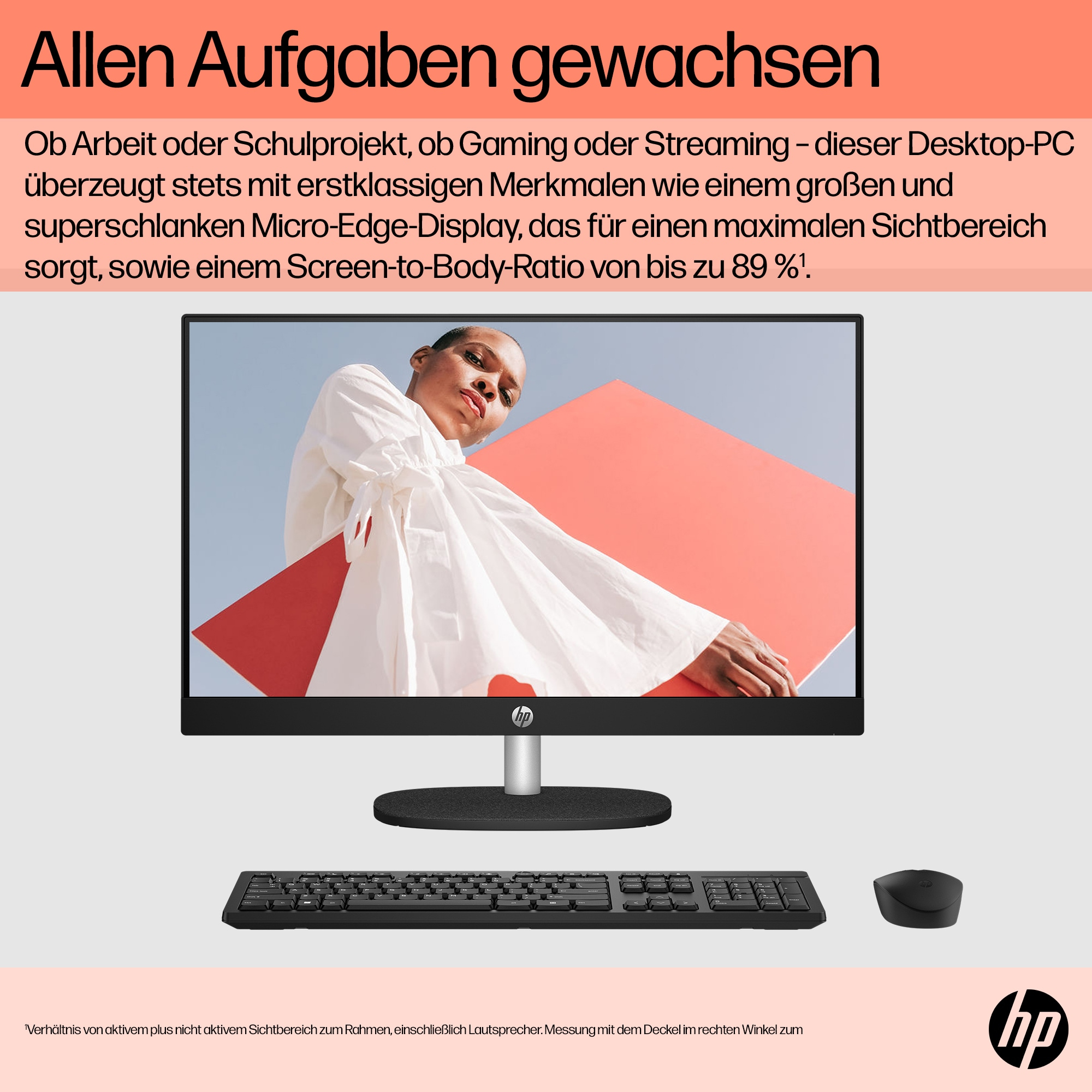 HP HP 24-cr0009ng All-in-One-PC 60.5 cm 23.8 Zoll