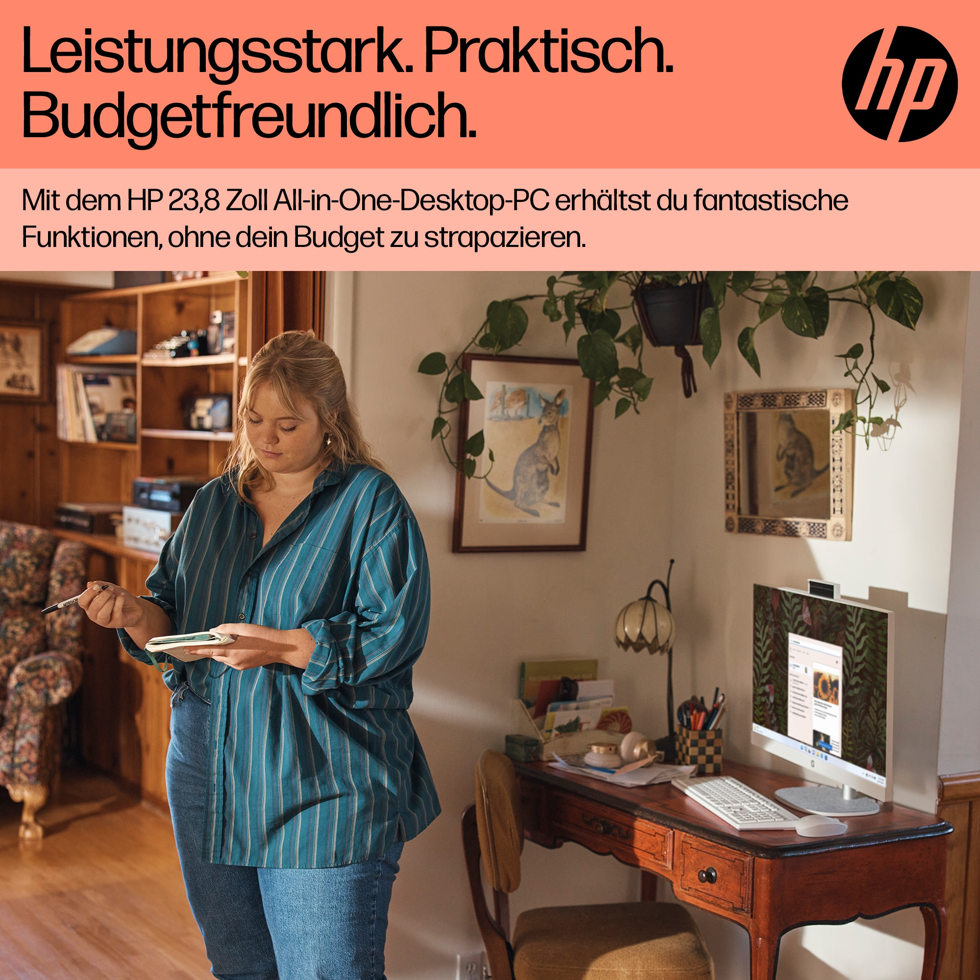HP HP 24-cr0009ng All-in-One-PC 60.5 cm 23.8 Zoll