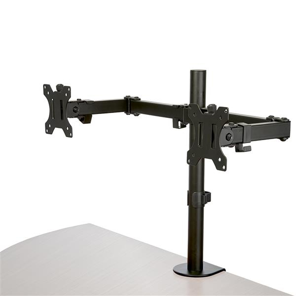StarTech.com Bras pour cran PC  double affichage en aluminium - Articul